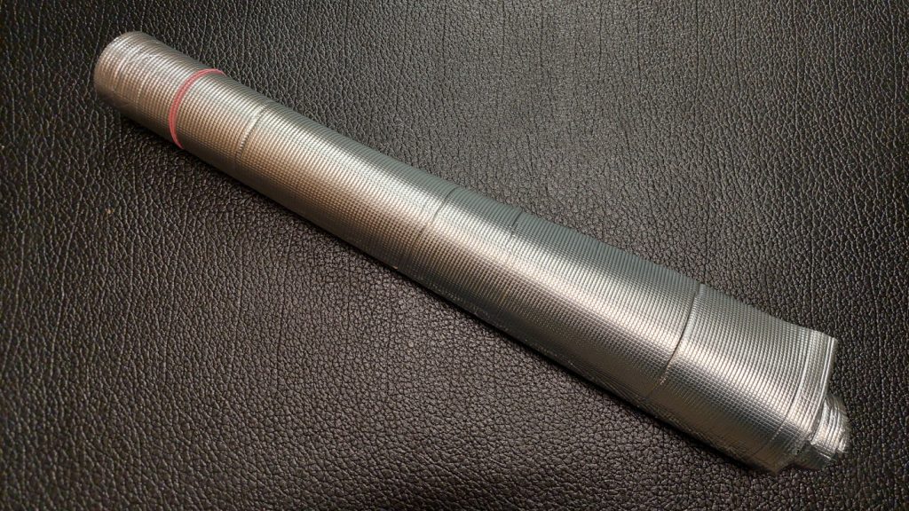 Roll of heat-reflective foil